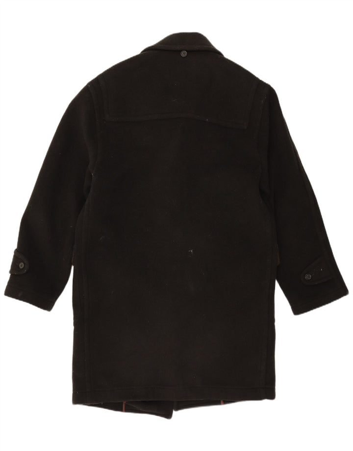 Rodrigo Mens Duffle Coat UK 44 2XL Black Wool