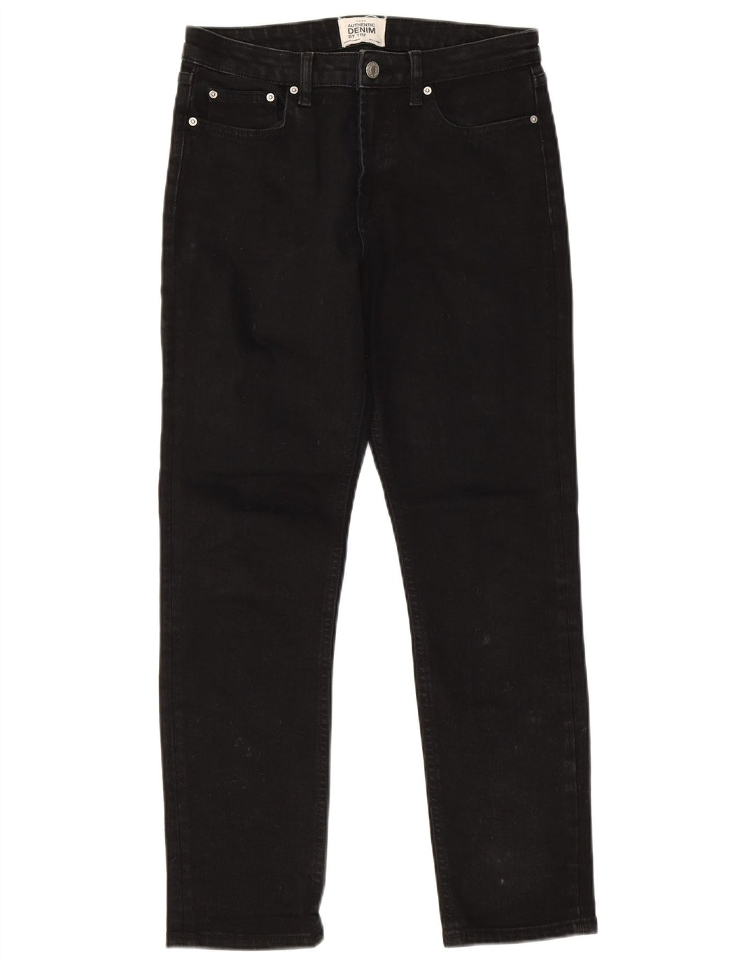 ZARA Womens Trafaluc Slim Jeans W28 L27 Black Cotton
