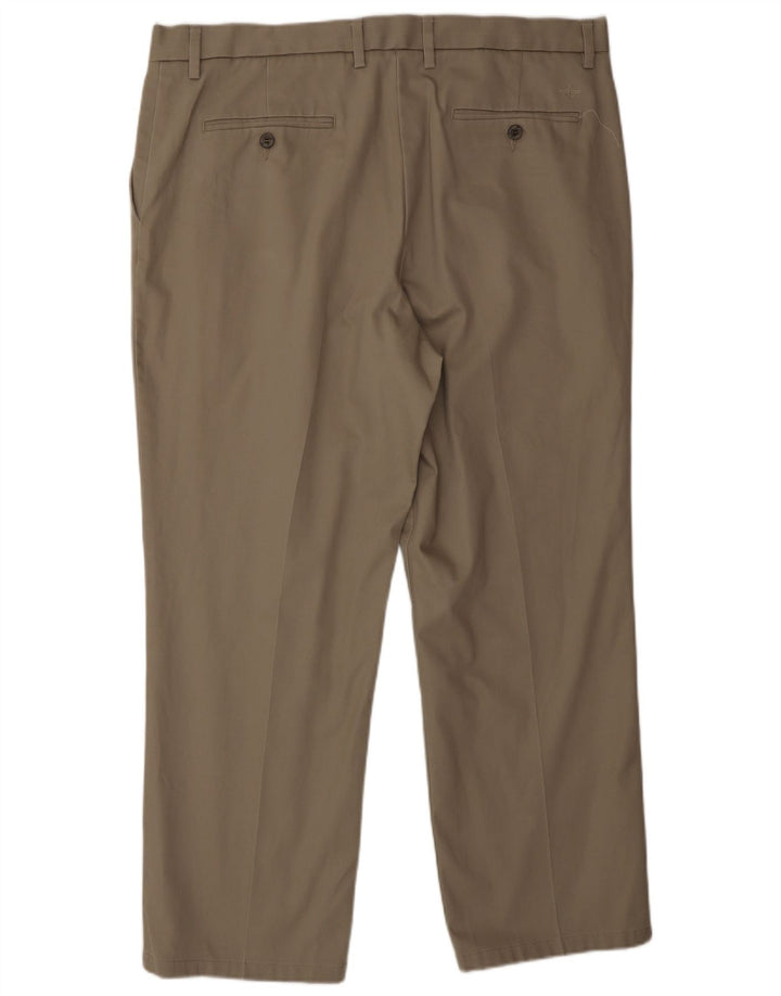 DOCKERS Mens Classic Fit Chino Trousers W38 L29 Beige Cotton Classic