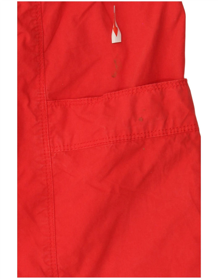 Armani Womens Mini Skirt EU 42 Large W32 Red