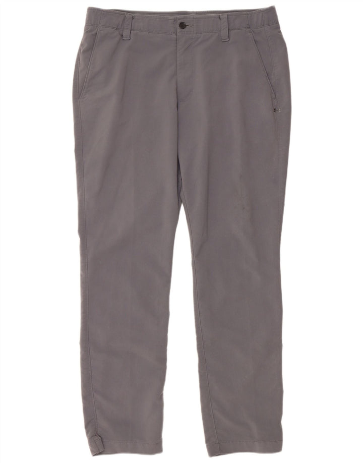 UNDER ARMOUR Mens Slim Chino Trousers W36 L32 Grey
