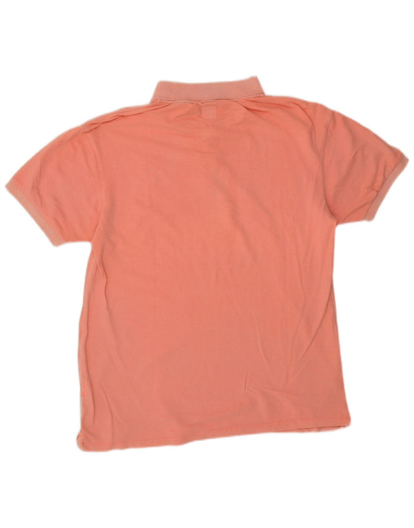 Scotch & Soda Mens Polo Shirt XL Pink Cotton