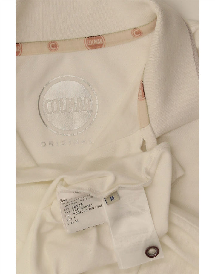 Colmar Mens Polo Shirt Medium White