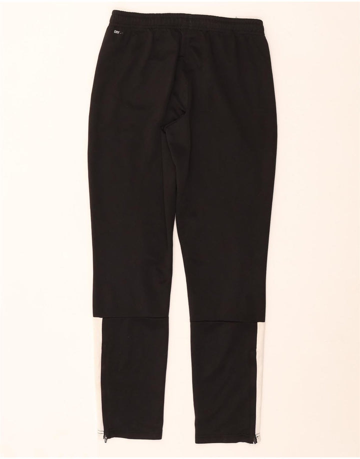 Puma Boys Tracksuit Trousers 13-14 Years Black Colourblock Polyester