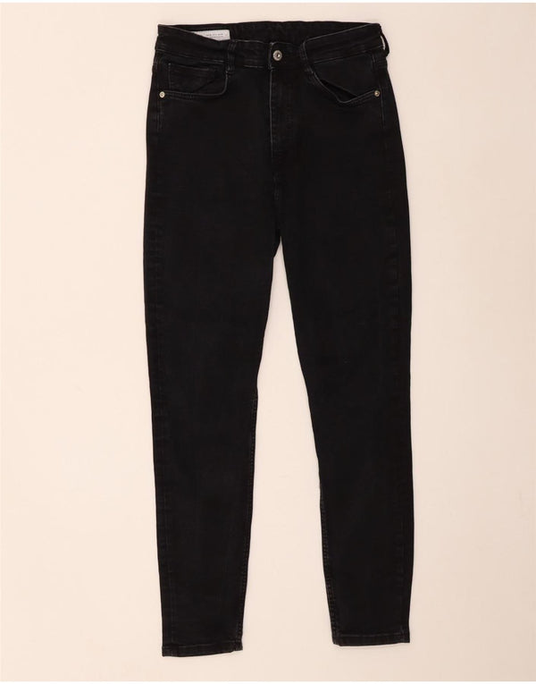 Zara Womens Skinny Jeans EU 40 Medium W30 L26 Black Cotton
