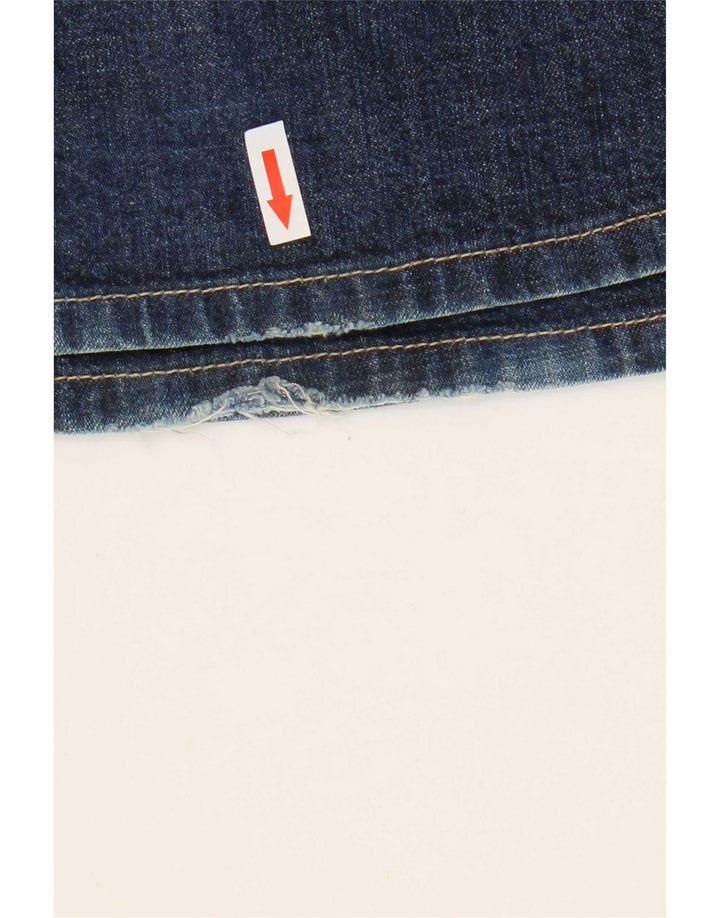 Diesel Womens Bootcut Jeans W28 L32 Blue Cotton