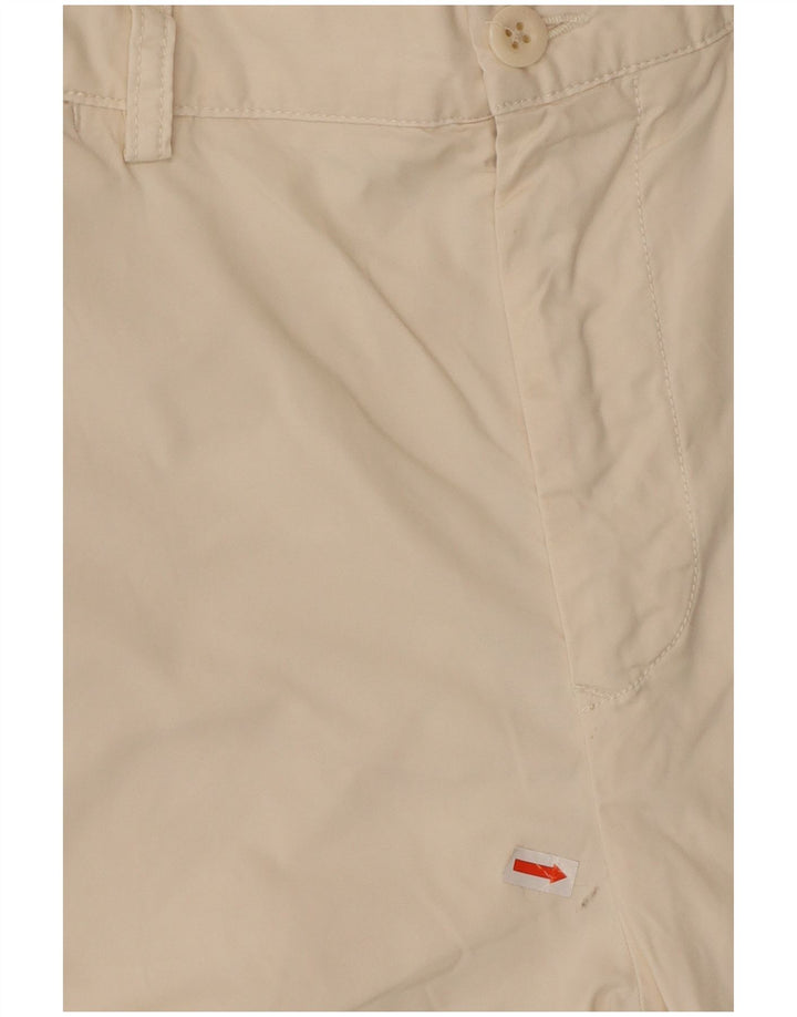 Gant Mens Regular Fit Chino Shorts W38 XL Off White Cotton