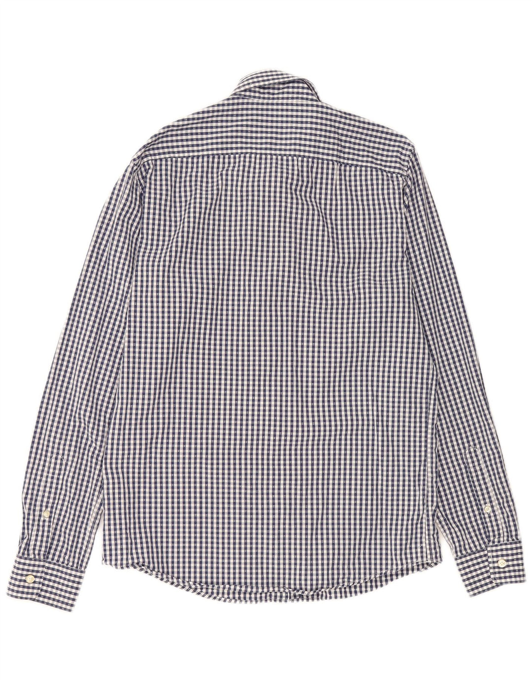 JACK WILLS Mens Shirt Medium Blue Check Cotton
