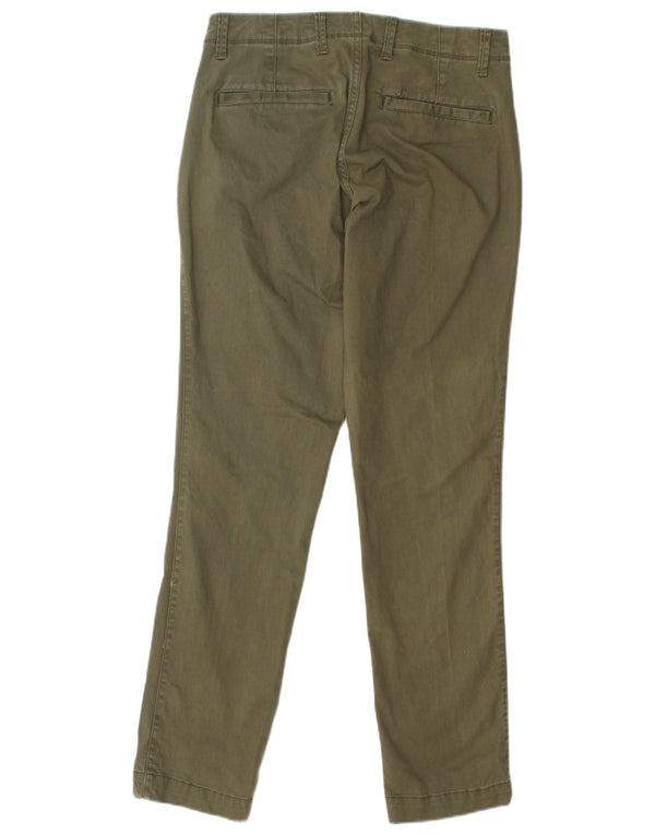 Gap Mens Slim Chino Trousers W29 L30 Khaki Cotton