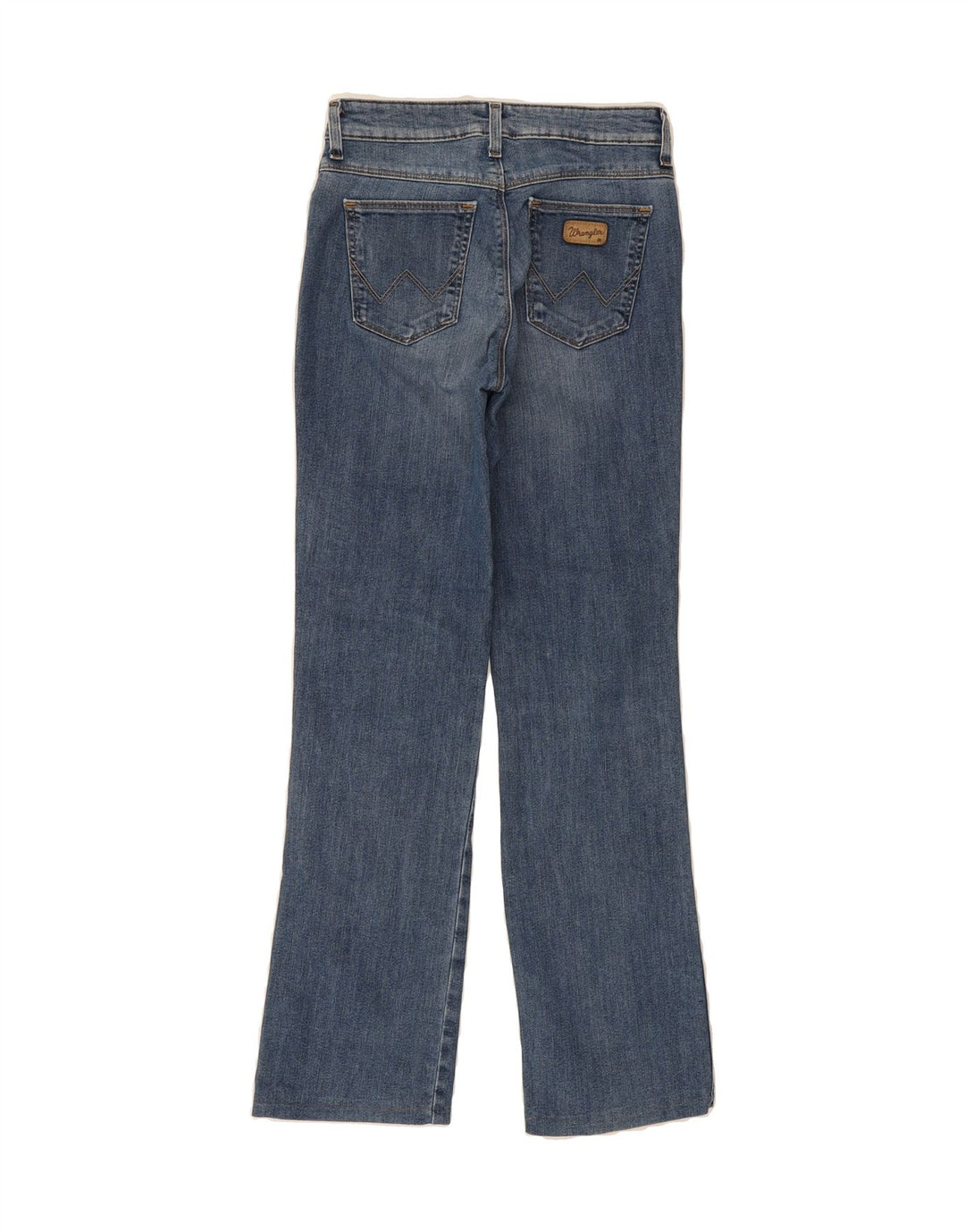 WRANGLER Womens Bootcut Jeans W28 L29 Blue Cotton Vintage Wrangler and Second-Hand Wrangler from Messina Hembry 