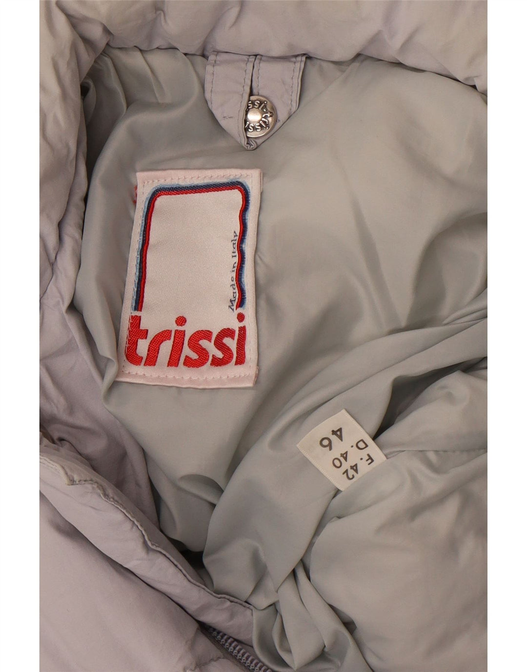 Trissi Womens Padded Jacket IT 46 Large Blue