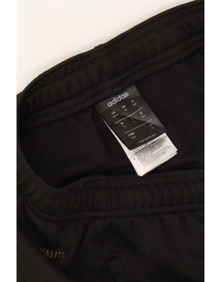 Adidas Mens Climalite Tracksuit Trousers UK 40/42 Medium Black Polyester