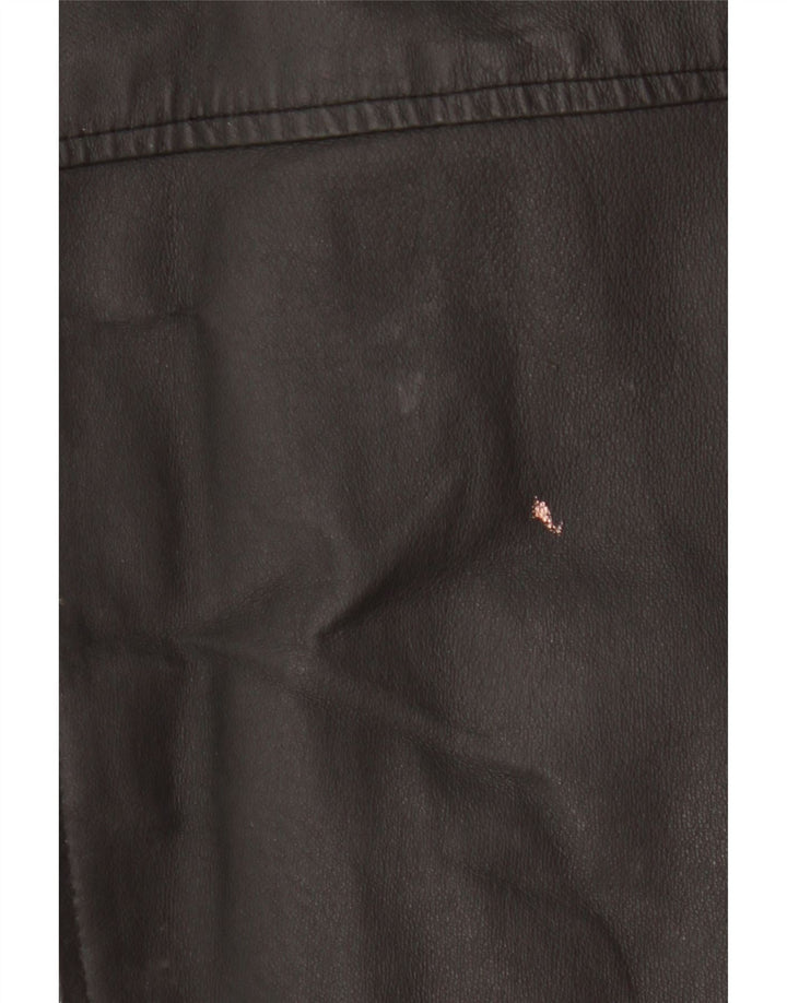 POINTERS Mens Leather Jacket UK 42 XL Black Leather Vintage Pointers and Second-Hand Pointers from Messina Hembry 