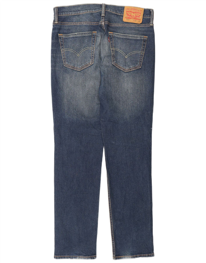 Levi's Mens 511 Slim Jeans W32 L32 Blue Cotton