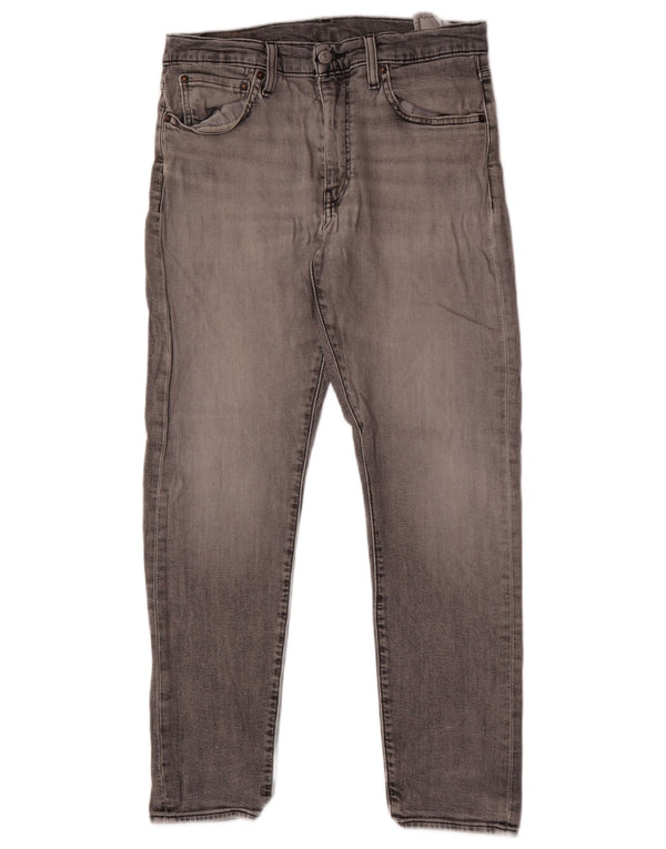 Levi's Mens 512 Slim Tapered Jeans W32 L30 Grey Cotton