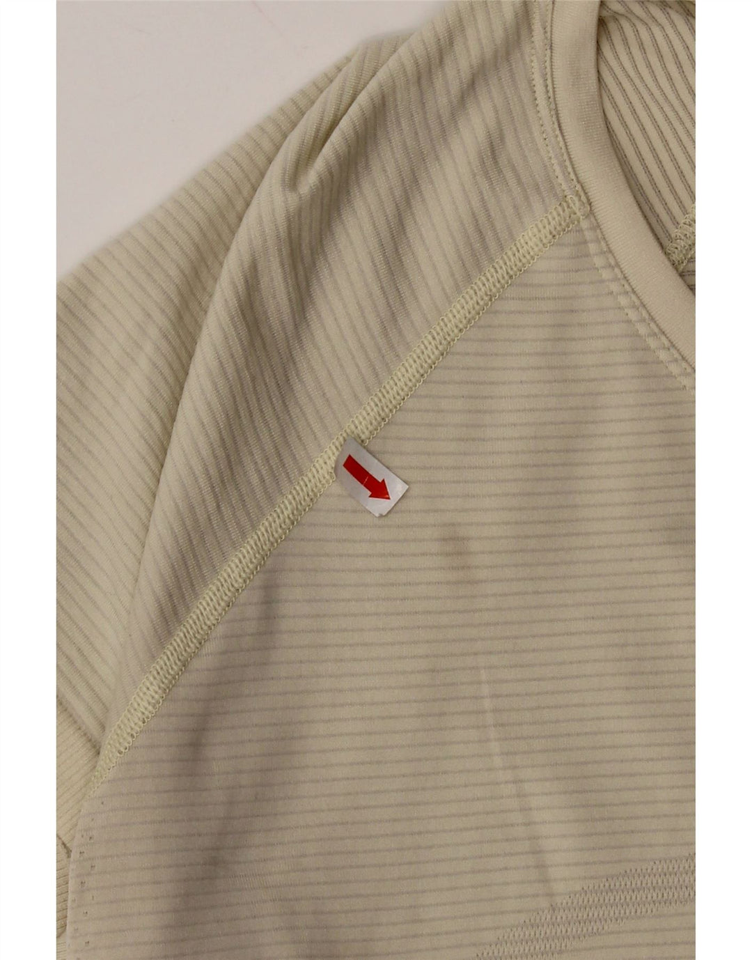 Lululemon Womens T-Shirt Top UK 16 Large Beige