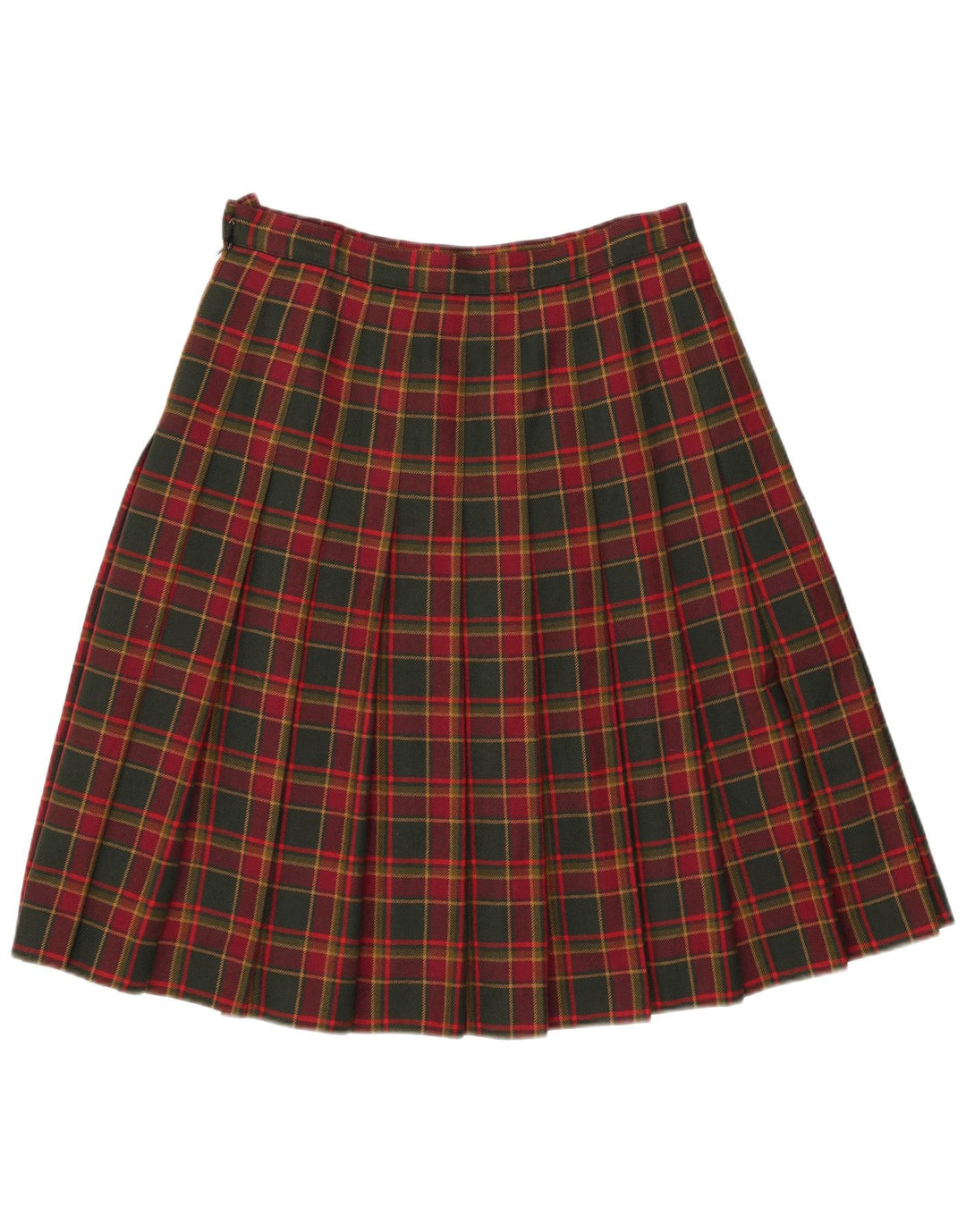 Steinbock Womens Knife Pleated Skirt W32 Large  Red Check