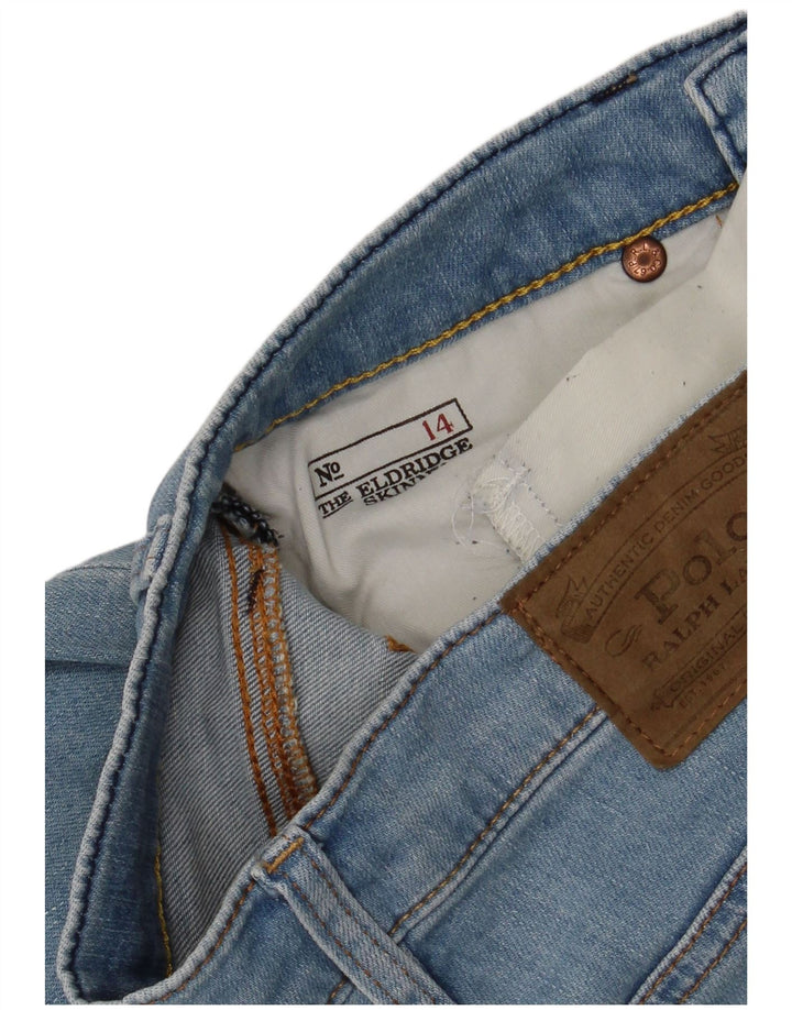 POLO RALPH LAUREN Boys The Eldridge Skinny Jeans 13-14 Years W28 L26 Blue