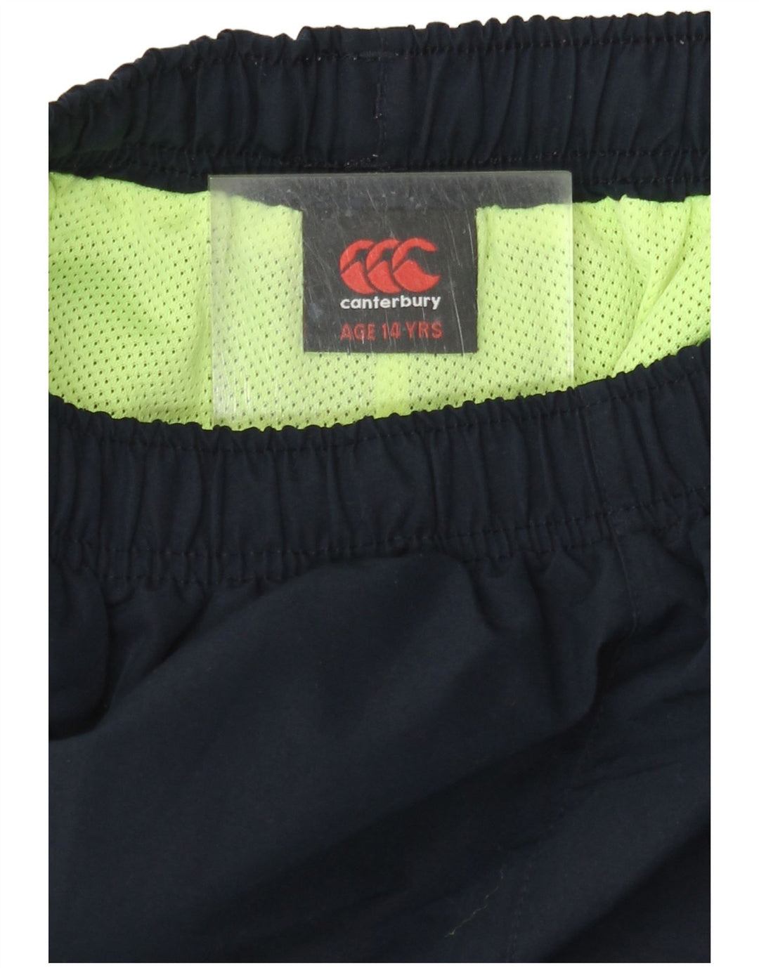 CANTERBURY Boys Graphic Tracksuit Trousers 13-14 Years Navy Blue