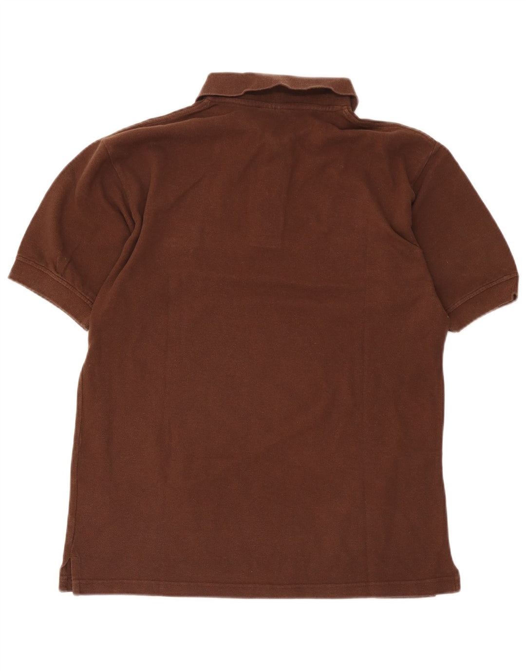 Champion Mens Polo Shirt Medium Brown Cotton