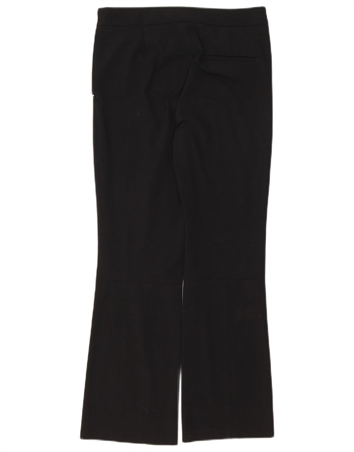 ZARA Womens Bootcut Casual Trousers Small W27 L27 Black