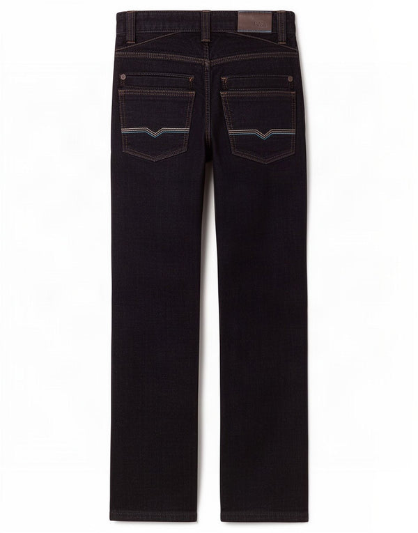 Hugo Boss Boys Slim Jeans 9-10 Years W22 L27 Navy Blue Cotton