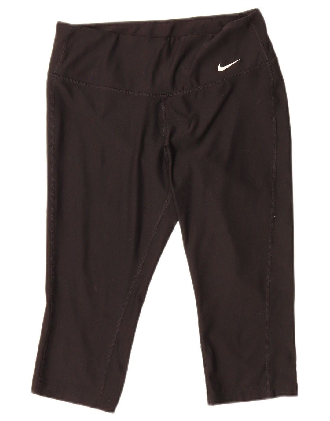 Nike Womens Capri Leggings UK 10 Small  Black Polyester