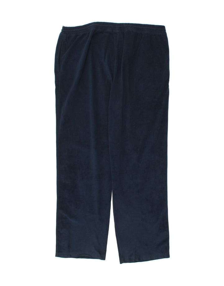 DIADORA Mens Tracksuit Trousers 2XL Navy Blue Polyester Vintage Diadora and Second-Hand Diadora from Messina Hembry 