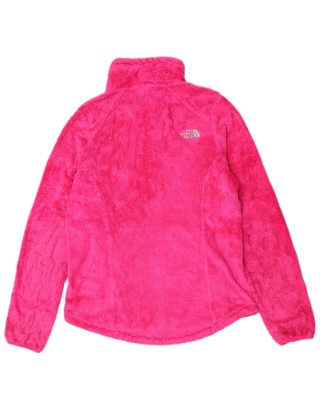 The North Face Womens Fleece Jacket UK 14 Medium Pink Polyester
