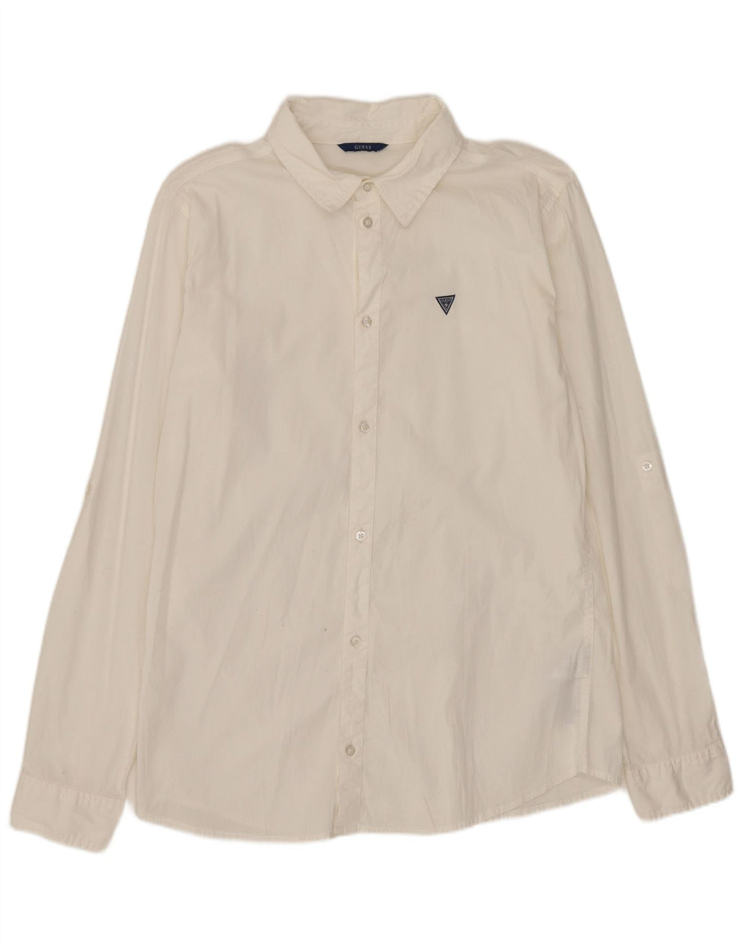 Guess Boys Shirt 15-16 Years White Cotton