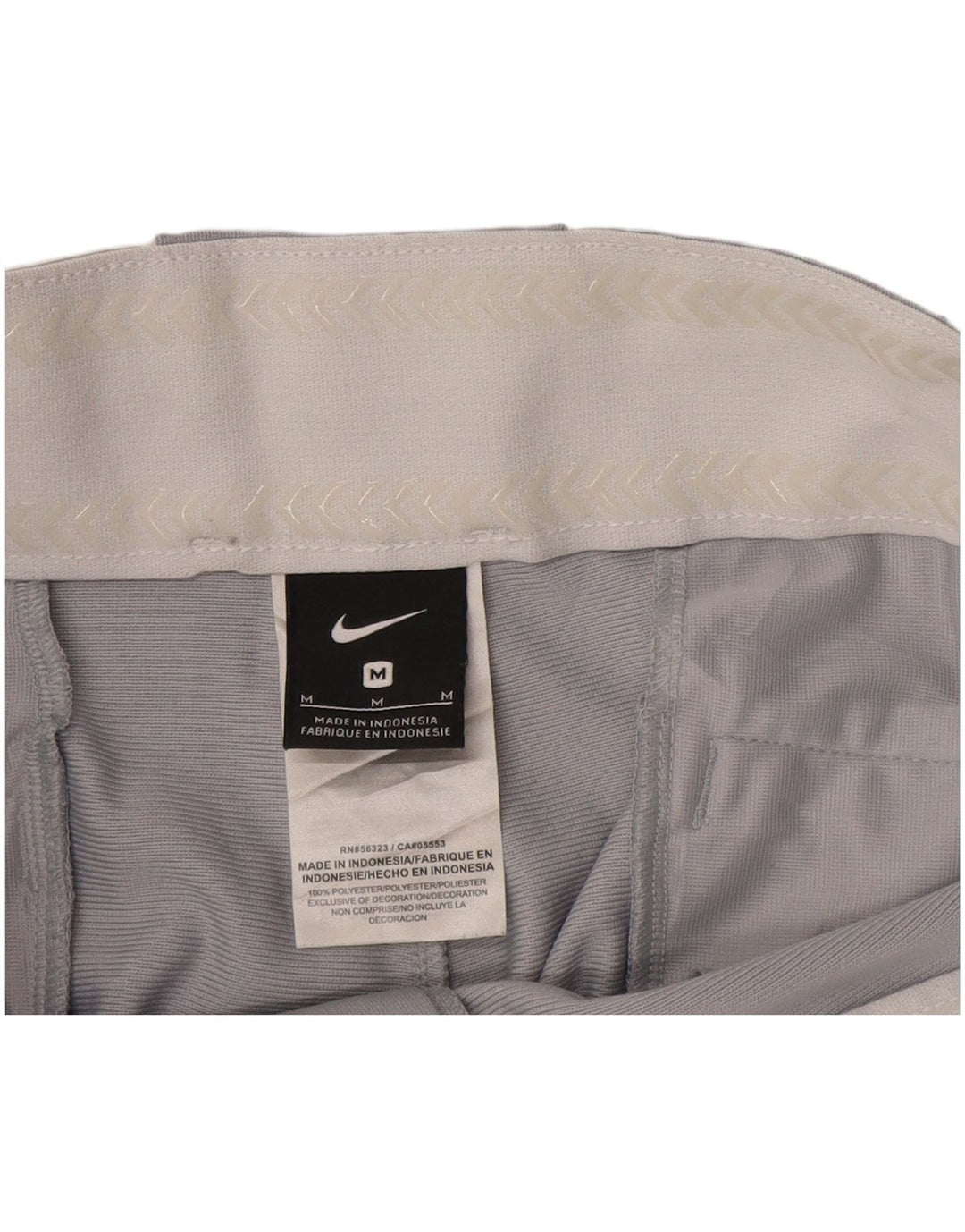 Nike Womens Capri Tracksuit Trousers Joggers UK 12 Medium  Grey Polyester