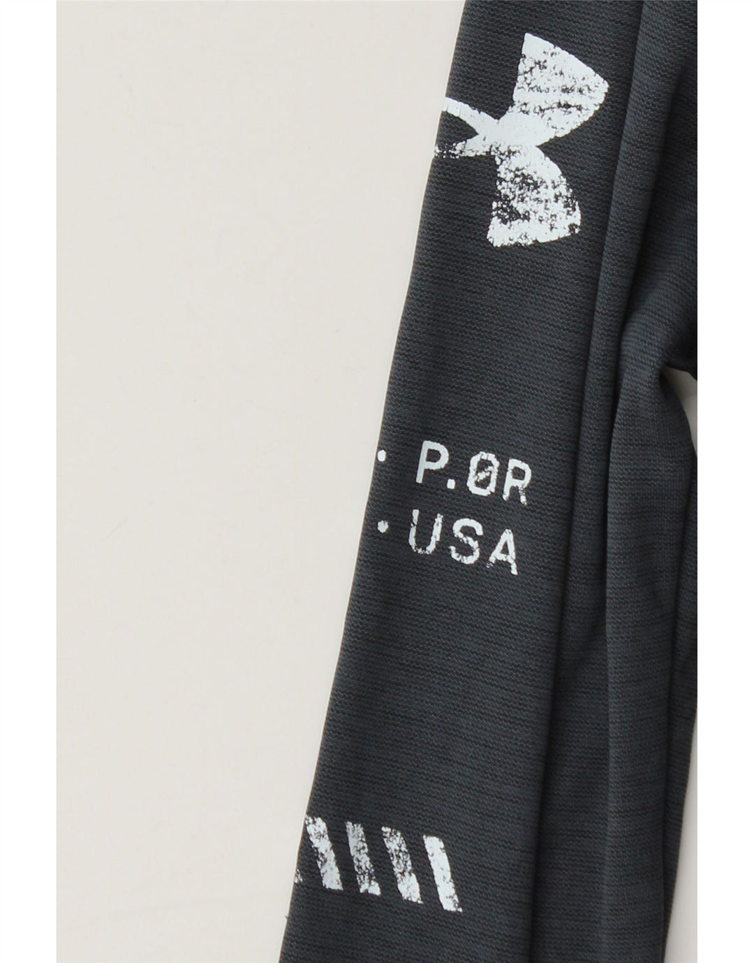 Under Armour Boys Graphic Pullover Tracksuit Top 9-10 Years Medium Grey