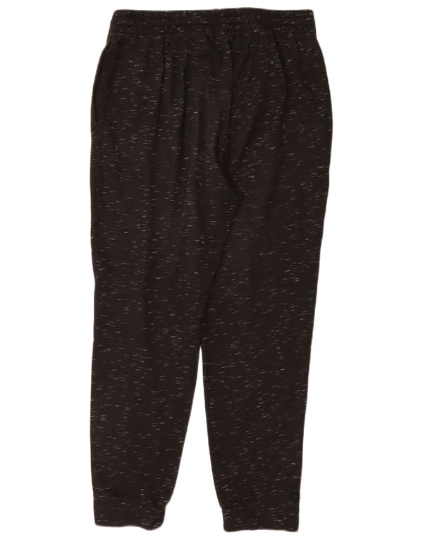 Adidas Mens Tracksuit Trousers Joggers Large  Black Flecked Cotton