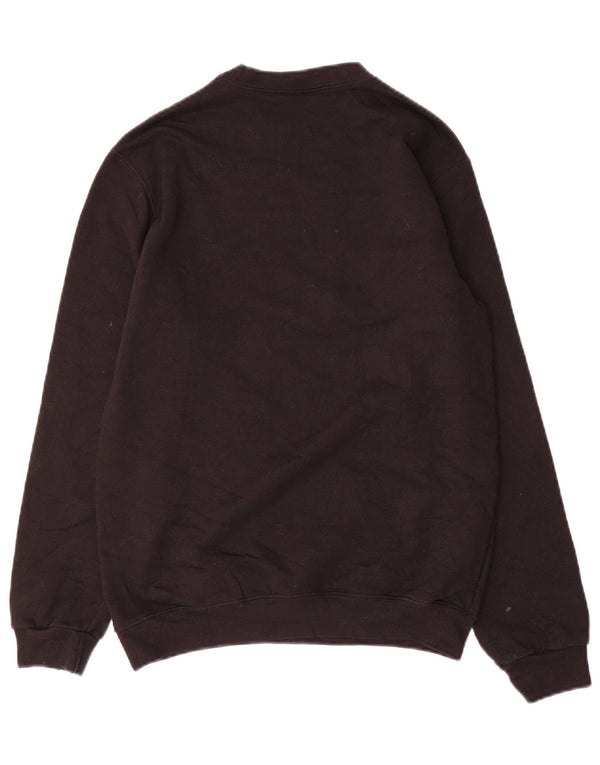 Champion Boys Graphic Sweatshirt Jumper 11-12 Years Large Black Sports