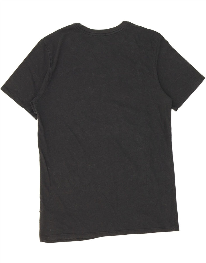 NIKE Womens Athletic Cut Graphic T-Shirt Top UK 14 Medium Black Polyester Vintage Nike and Second-Hand Nike from Messina Hembry 