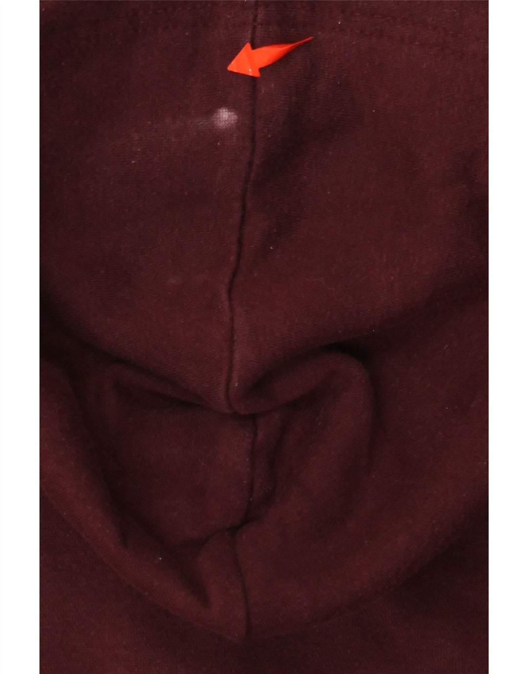 FRENCH CONNECTION Mens Zip Hoodie Sweater XL Burgundy Cotton