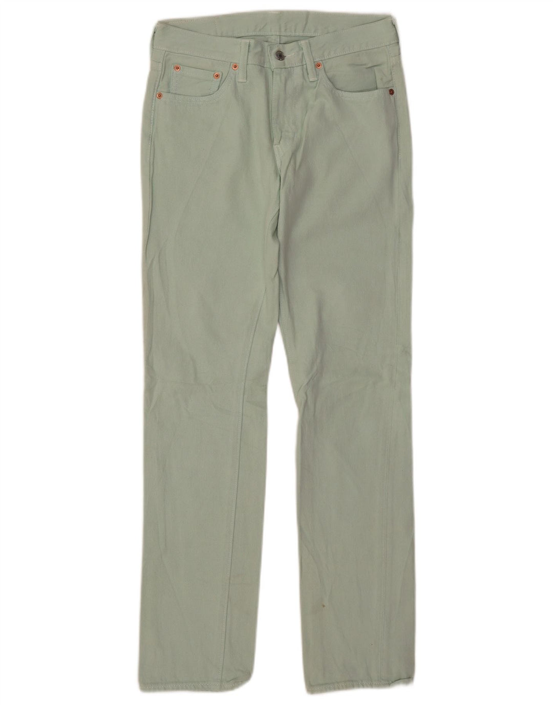 Levi's Mens 511 Slim Casual Trousers W30 L32 Green Cotton