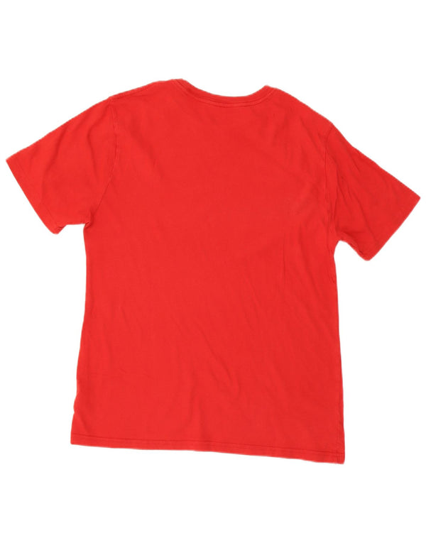 POLO RALPH LAUREN Girls T-Shirt Top 15-16 Years XL Red Cotton