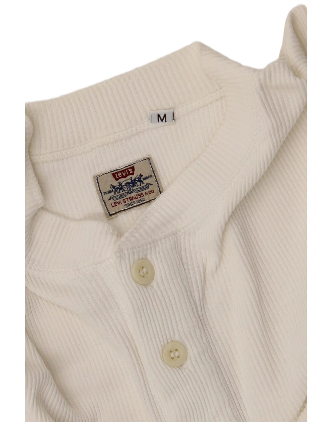 Levi's Mens T-Shirt Top Medium White