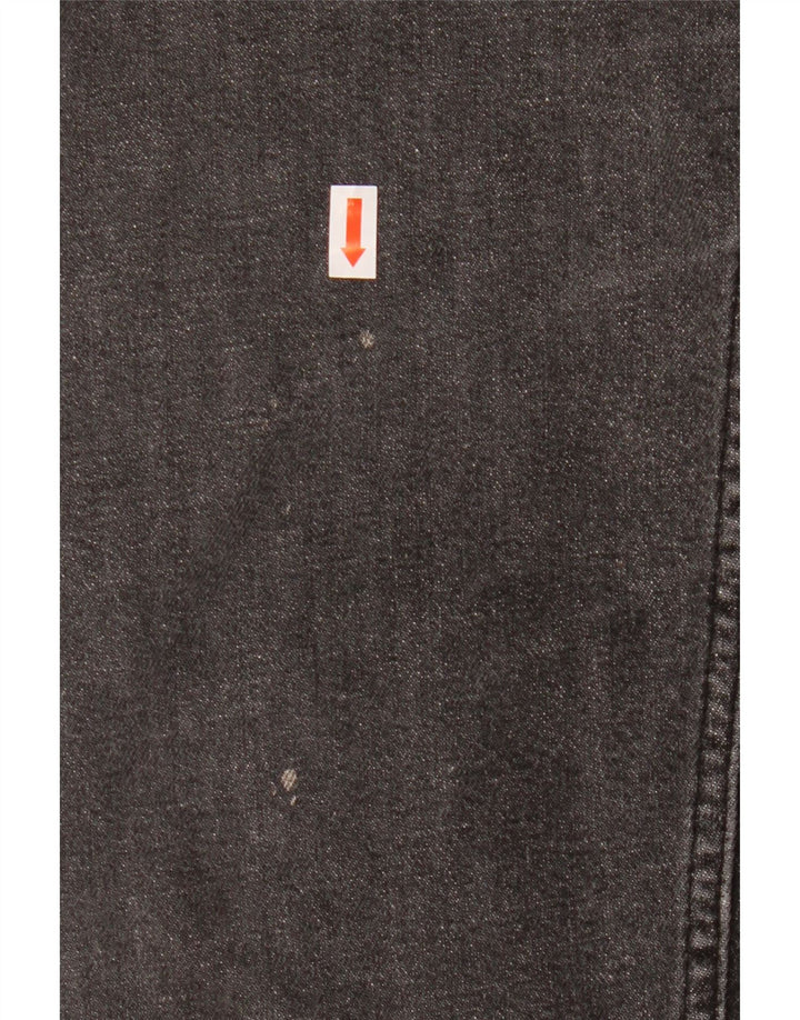 Tommy Hilfiger Womens Tapered Jeans W27 L26 Black Cotton