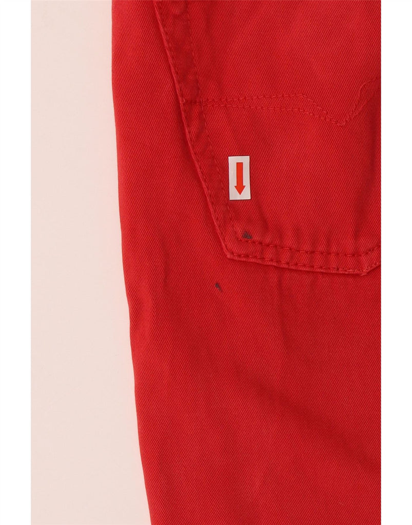 VERSACE Mens Straight Jeans W33 L42 Red Cotton Vintage Versace and Second-Hand Versace from Messina Hembry 