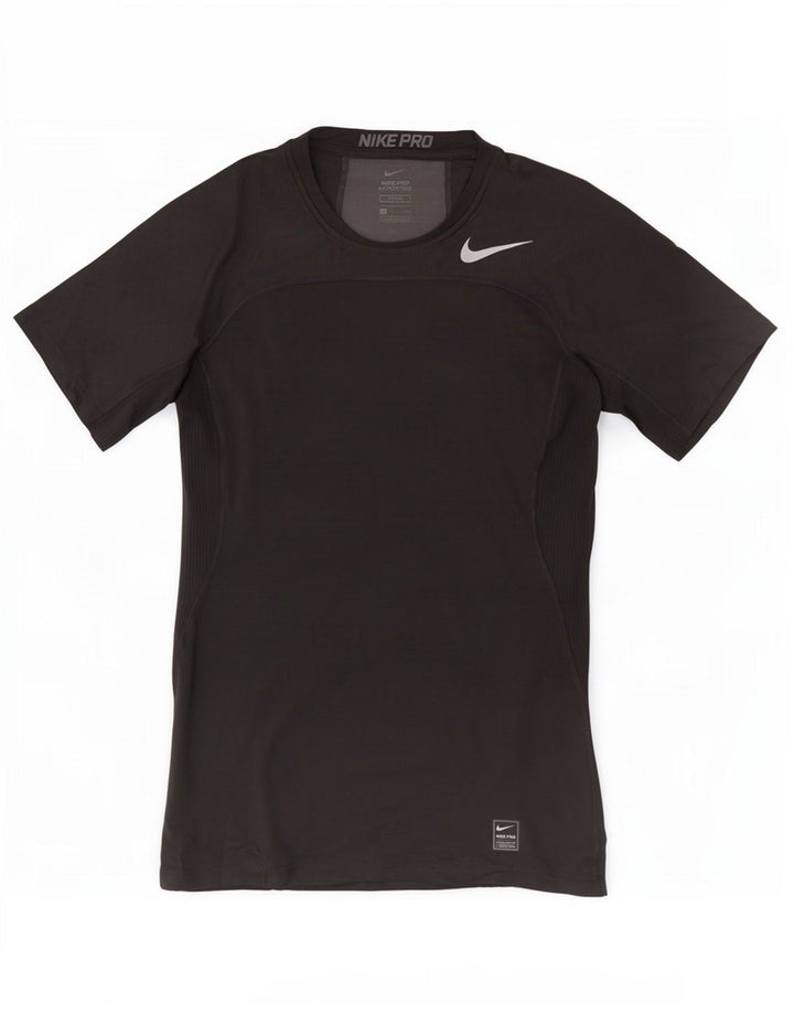 Nike Mens Dri Fit Graphic Vest Top Small Black Geometric Polyester