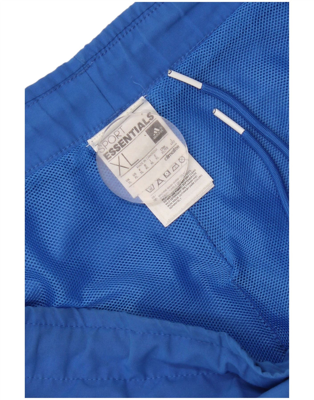 Adidas Mens Sport Shorts XL  Blue Polyester