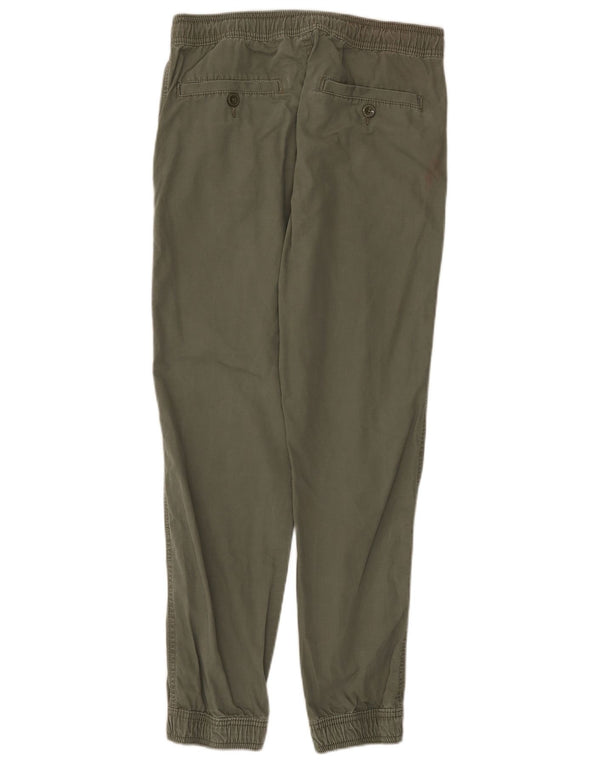 Gap Mens Joggers Chino Trousers Small W29 L29 Khaki Cotton