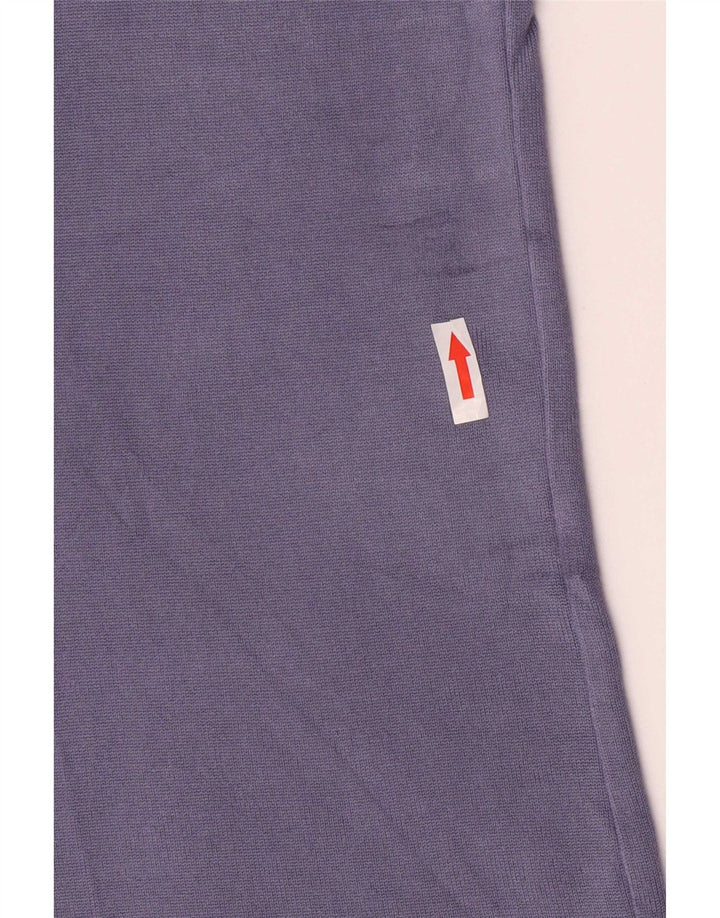 Zara Mens T-Shirt Top Medium Purple Viscose