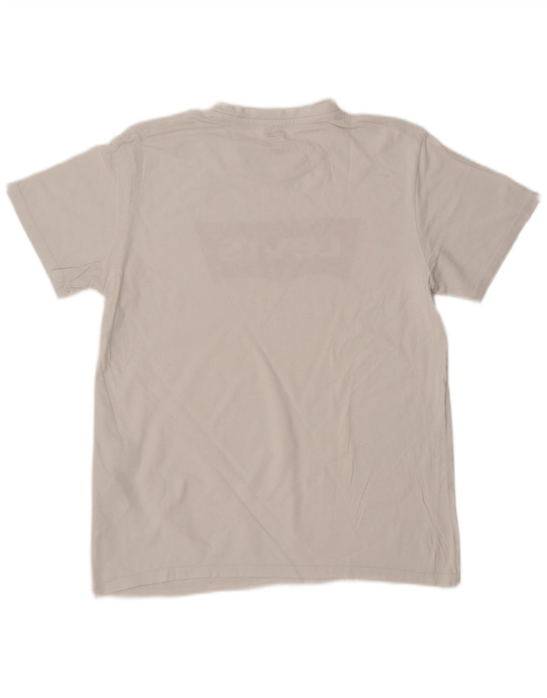 LEVI'S Mens Graphic T-Shirt Top Medium White Cotton
