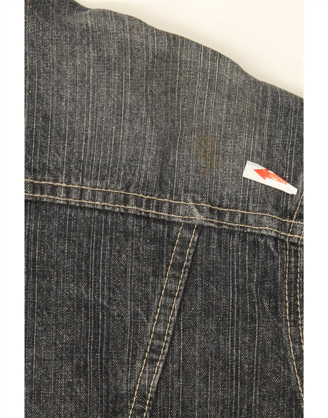 Vintage Mens Denim Jacket UK 40 Large Blue Cotton