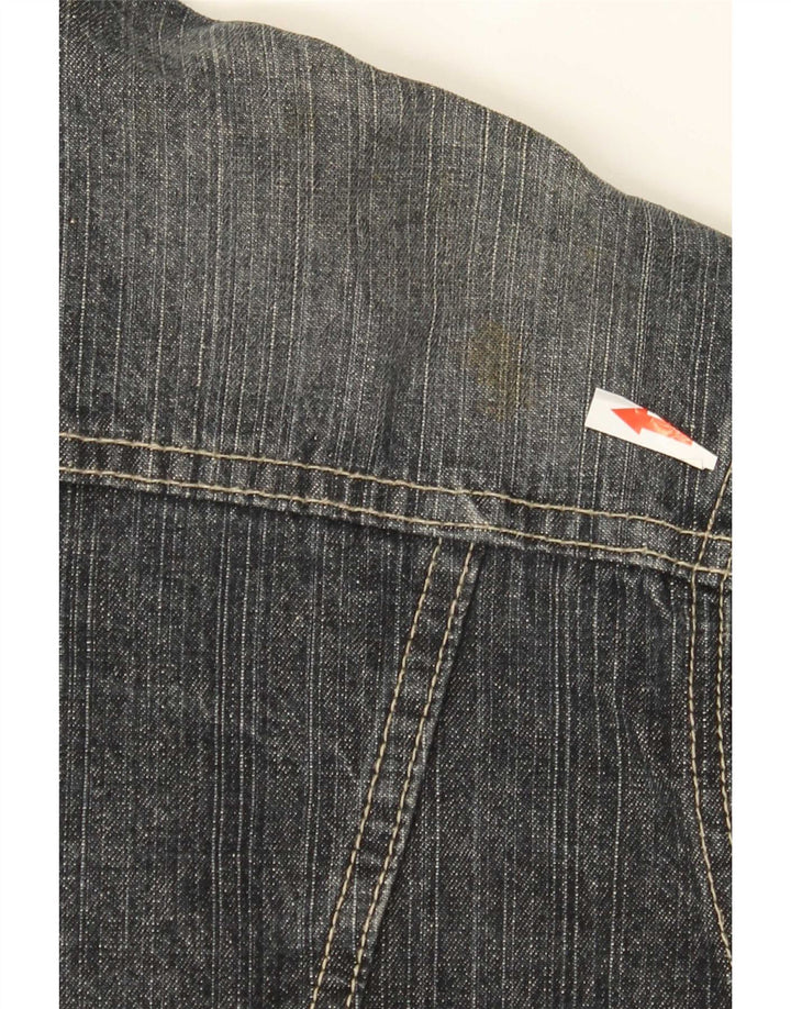 Vintage Mens Denim Jacket UK 40 Large Blue Cotton