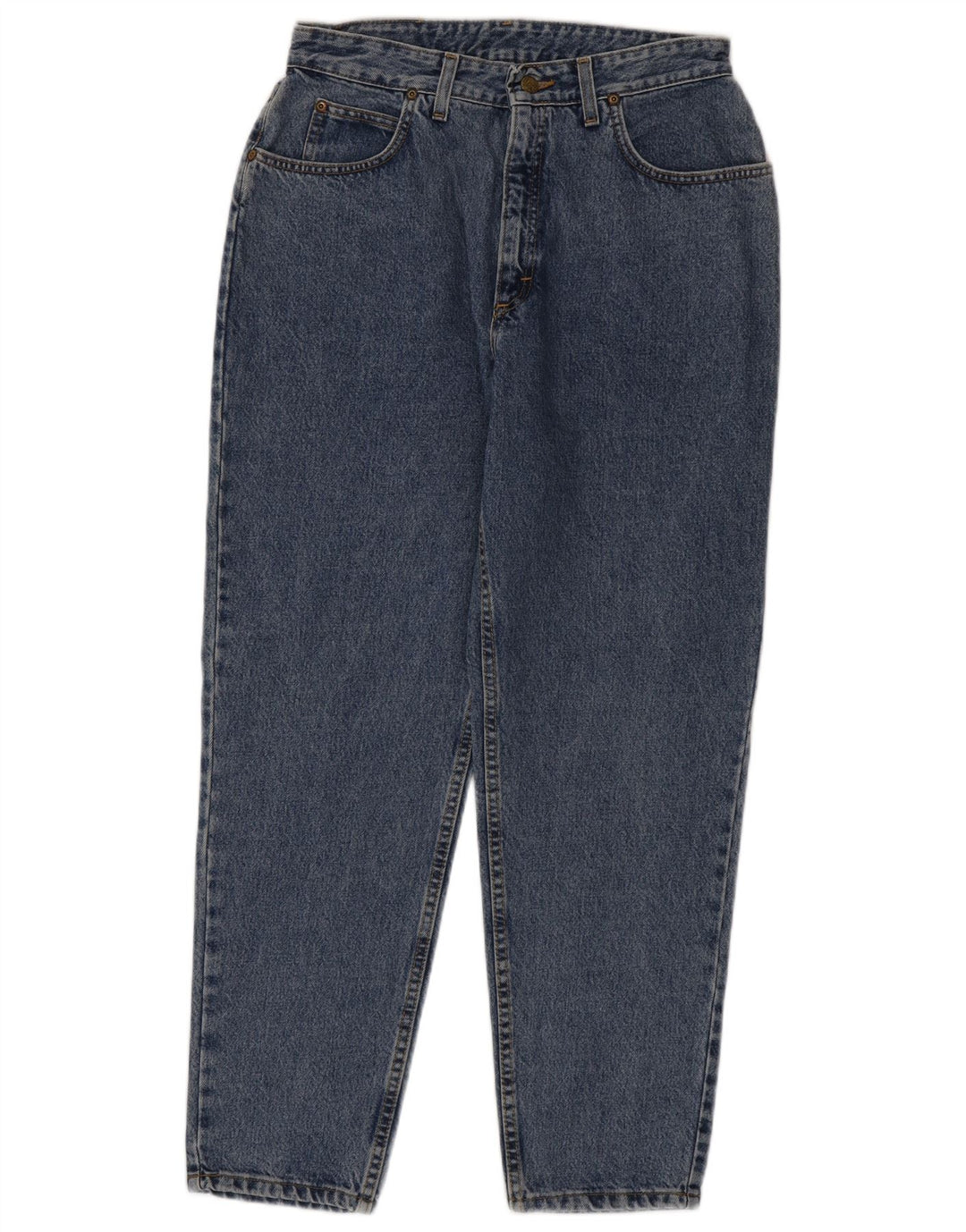 LEE Womens High Rise Tapered Jeans W34 L29 Blue Cotton