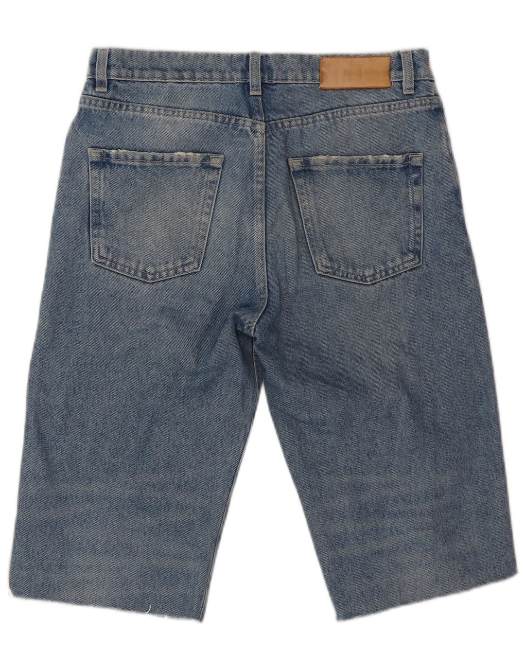 Hugo Boss Womens Denim Shorts W27 Small Blue Cotton